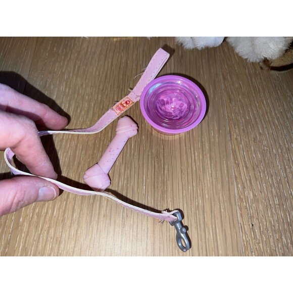Justice & OG (American Girl) Doll Pet Lot, 3 Pets Collar carrier accessories - Picture 3 of 4